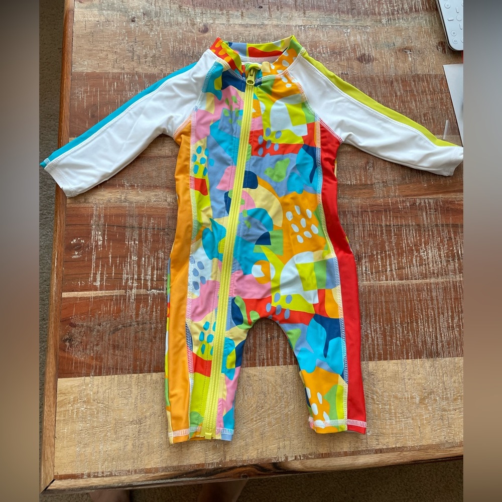 Swim zip body suit baby 0-6 months